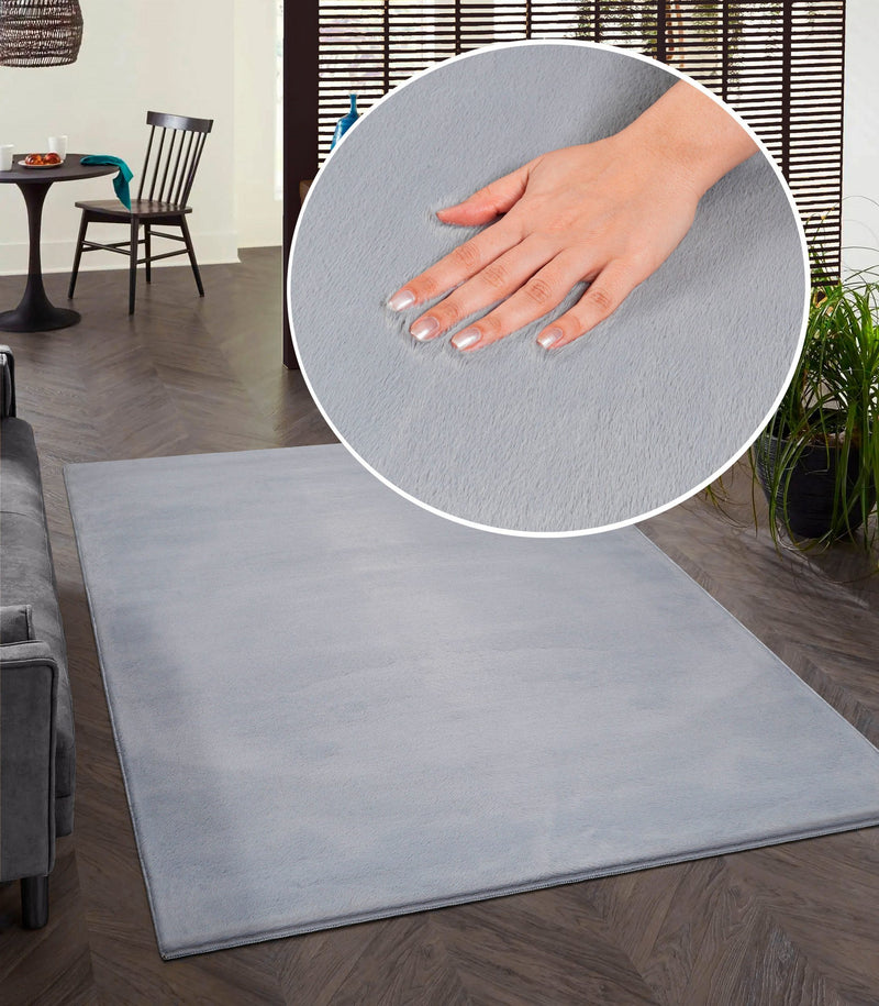 Covor blăniță Focus moale si elegant crem, 70x140 cm - LunaHome.ro