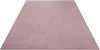 Covor blanita sintetica Rabbit mov cu model 3D 40x60 cm - LunaHome.ro