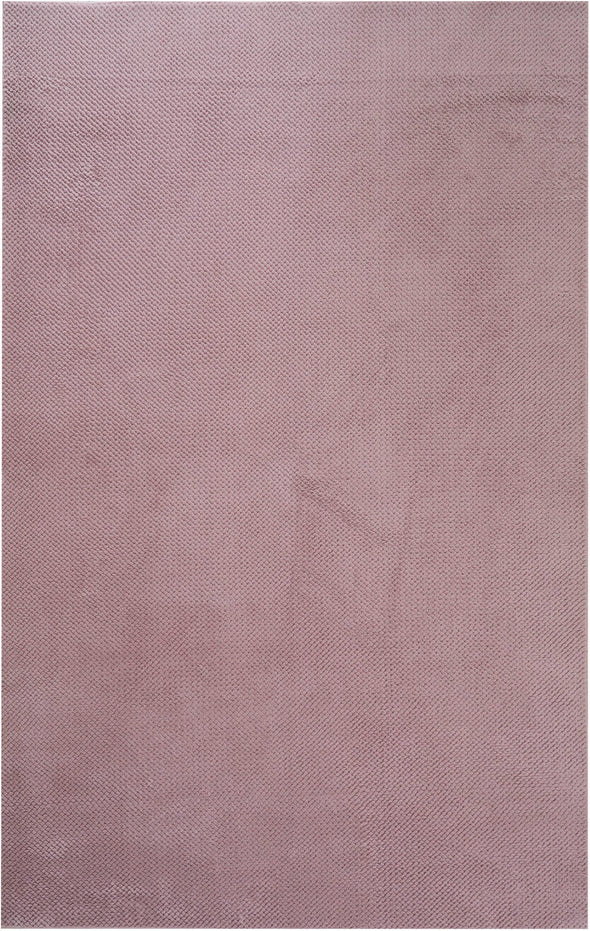 Covor blanita sintetica Rabbit mov cu model 3D 40x60 cm - LunaHome.ro