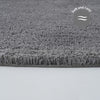 Covor cu fire înalte Halrum, foarte pufos, oval gri inchis 160x240 cm - LunaHome.ro