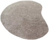 Covor cu fire înalte Halrum, foarte pufos, oval taupe 200x300 cm - LunaHome.ro