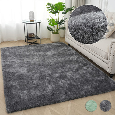Covor Shaggy Dana, gri pufos, 80x150 cm