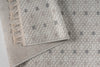 Covor cu franjuri Dotty crem gri pentru interior si exterior 120x180 cm - LunaHome.ro