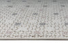 Covor cu franjuri Dotty crem gri pentru interior si exterior 120x180 cm - LunaHome.ro
