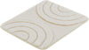Covor de baie Bow Cloud crem lavabil 55x65 cm