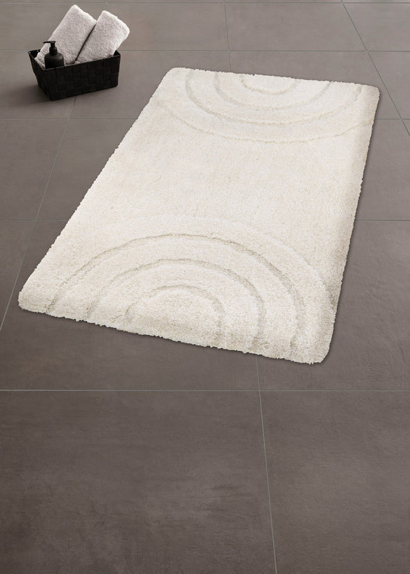 Covor de baie Bow Cloud crem lavabil 70x120 cm
