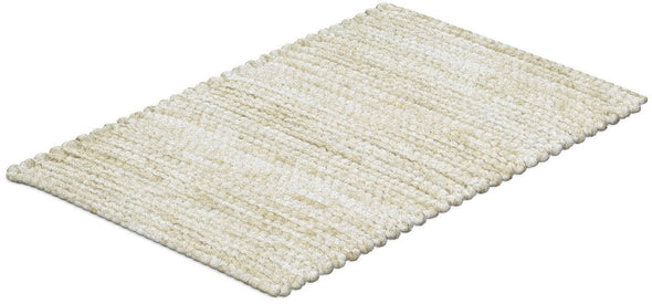 Covor de baie Leonie bej din amestec de bumbac 60x90 cm - LunaHome.ro