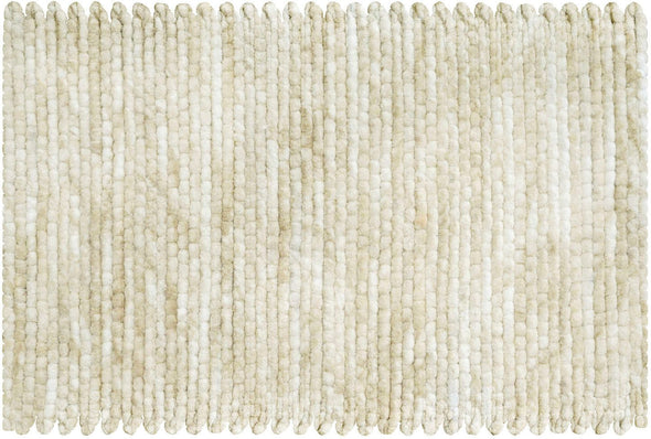 Covor de baie Leonie bej din amestec de bumbac 60x90 cm - LunaHome.ro