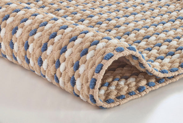 Covor de baie Loop lavabil reversibil pufos 55x65 cm - LunaHome.ro