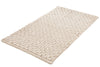 Covor de baie Matino lavabil antiderapant pufos crem 60x100 cm