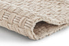 Covor de baie Matino lavabil antiderapant pufos crem 60x100 cm