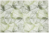 Covor de baie Selva cu model vegetal verde 70x120 cm - LunaHome.ro