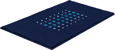 Covor de baie Siria lavabil antiaderent albastru 50x60 cm - LunaHome.ro