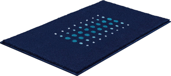 Covor de baie Siria lavabil antiaderent albastru 50x60 cm - LunaHome.ro