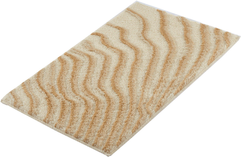 Covor de baie Terrace lavabil antiderapant bej 70x120 cm - LunaHome.ro
