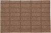 Covor de baie Tiles din bumbac lavabil maro 60x60 cm - LunaHome.ro