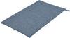 Covor de baie Vita albastru lavabil din bumbac 50x80 cm - LunaHome.ro