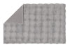 Covor de baie pufos Cloud gri cu model 3D 60x90 cm