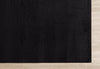 Covor de blană Loft37 foarte pufos negru 240x320 cm