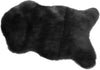 Covor de blana eco Kinzler neagra 70x110 cm