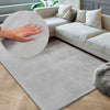 Covor de blană eco Maximo gri foarte moale și pufoasă 160x230cm - LunaHome.ro