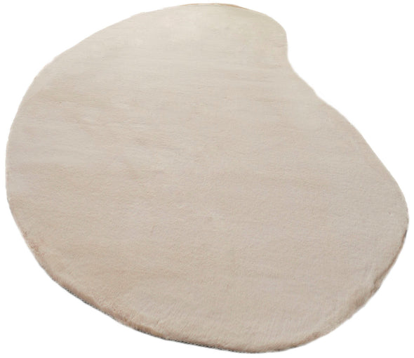 Covor de blana eco Rabbit 2 Bean bej foarte pufos 160x240 cm - LunaHome.ro