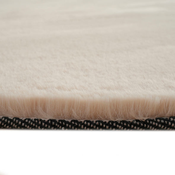 Covor de blana eco Rabbit 2 Bean bej foarte pufos 160x240 cm - LunaHome.ro