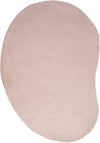 Covor de blana eco Rabbit 2 Bean roz foarte pufos 160x240 cm - LunaHome.ro