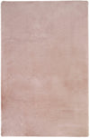 Covor de blana eco Rabbit 2 roz foarte pufos 120x170 cm - LunaHome.ro