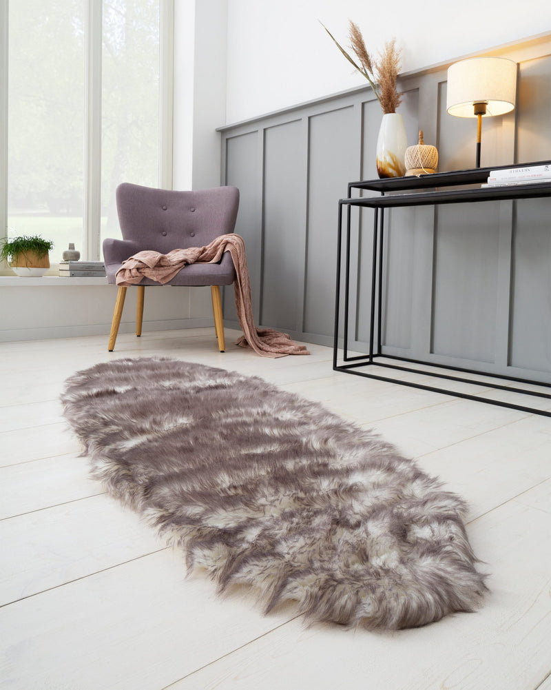 Covor de blana sintetica Sammo foarte moale si pufos 65x180 cm - LunaHome.ro