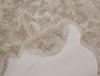 Covor de blană sintetica »Dena« foarte moale si pufos, crem 60x180 cm - LunaHome.ro