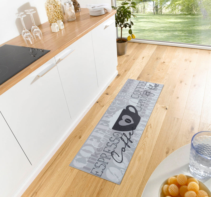Covor de bucătărie ”Espresso” subtire antiderapant, 50x150 cm - LunaHome.ro