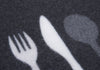Covor de bucătărie ”Kitchen Cutlery” subtire antiderapant, 50x150 cm - LunaHome.ro