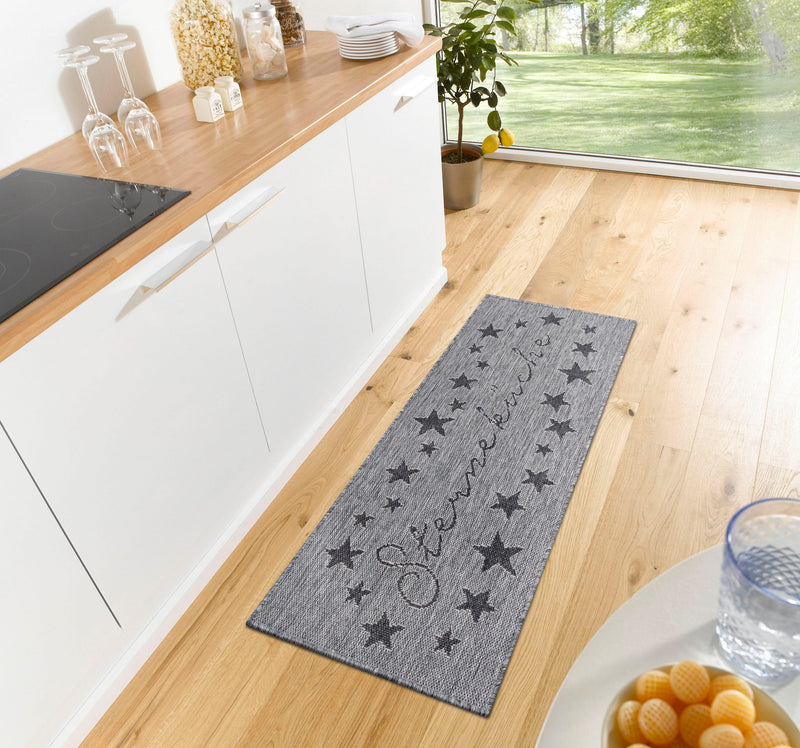 Covor de bucătărie ”Stea” subtire antiderapant 62x150 cm - LunaHome.ro