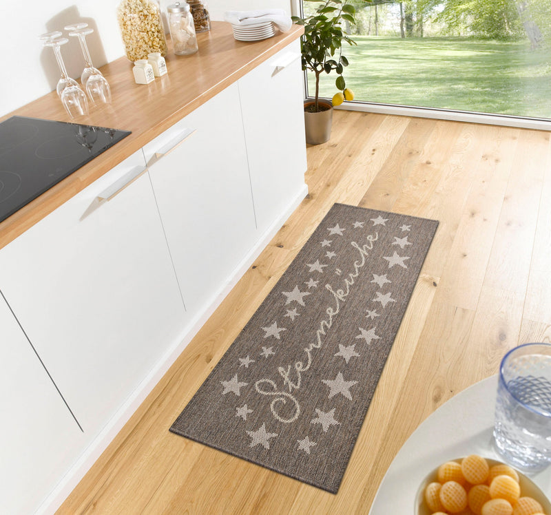 Covor de bucătărie ”Stea” subtire antiderapant 62x150 cm - LunaHome.ro
