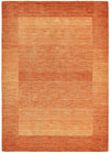 Covor din lână Gabbeh Super ruginiu cu model degradee 200x200 cm - LunaHome.ro