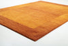 Covor din lână Gabbeh Super ruginiu cu model degradee 200x200 cm - LunaHome.ro
