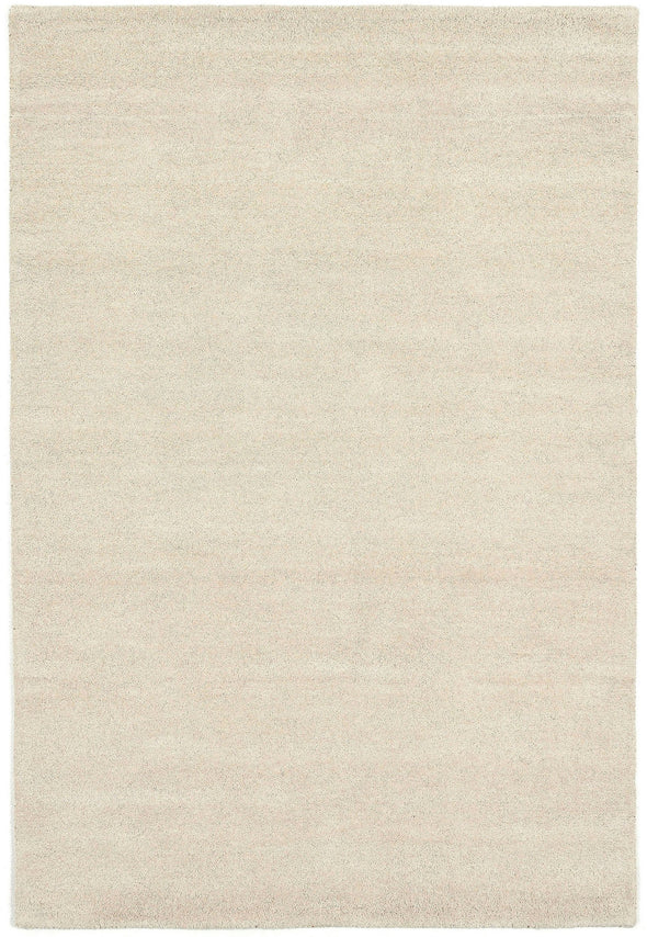 Covor din lână Gabbeh foarte gros crem natural, 200x300 cm - LunaHome.ro