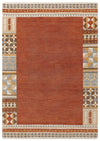 Covor din lână Nuno realizat manual culoare terra 240x320 cm - LunaHome.ro