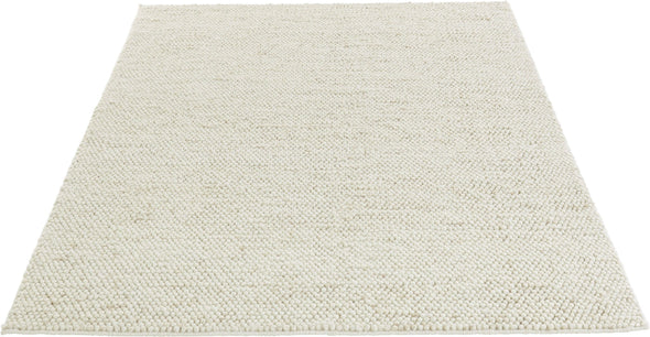 Covor din lână Wolly model cu noduri stil scandi boho, 200x300 cm - LunaHome.ro