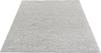 Covor din lână Wolly tesut manual, 160x230 cm gri - LunaHome.ro