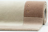 Covor din lână »Royal Ganges« cu design modern bej 200x200 cm - LunaHome.ro