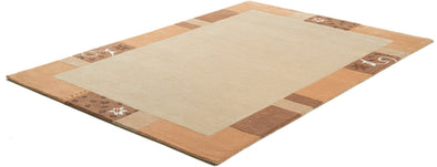 Covor din lână »Royal Ganges« cu design modern crem 60x90 cm - LunaHome.ro