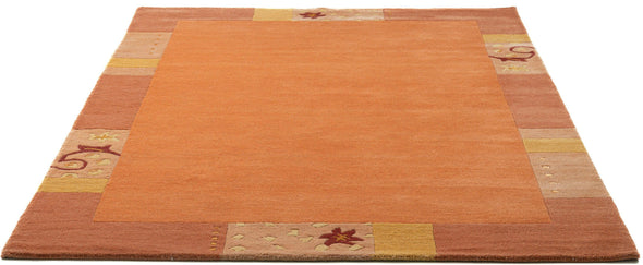 Covor din lână »Royal Ganges« cu design modern terra, 120x180 cm - LunaHome.ro