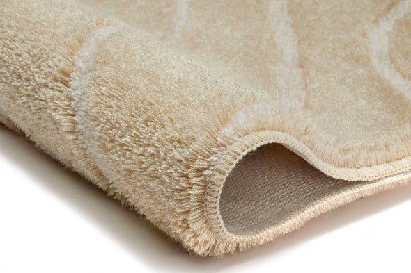 Covor lavabil de baie Tram caramel antiderapant 55x65 cm - LunaHome.ro