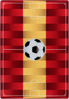 Covor pentru copii PLAY cu minge fotbal, 120x170 cm - LunaHome.ro