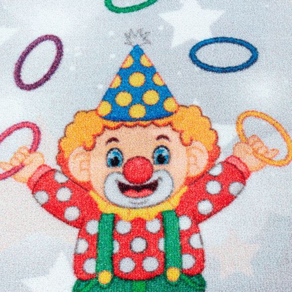 Covor pentru copii PLAY cu personaje circ, 100x150 cm - LunaHome.ro