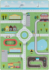 Covor pentru copii »PLAY 2902« model strazile orasului 80x120 cm - LunaHome.ro
