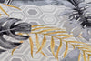 Covor pentru interior si exterior ”Golden Leaves” 80x165 cm - LunaHome.ro