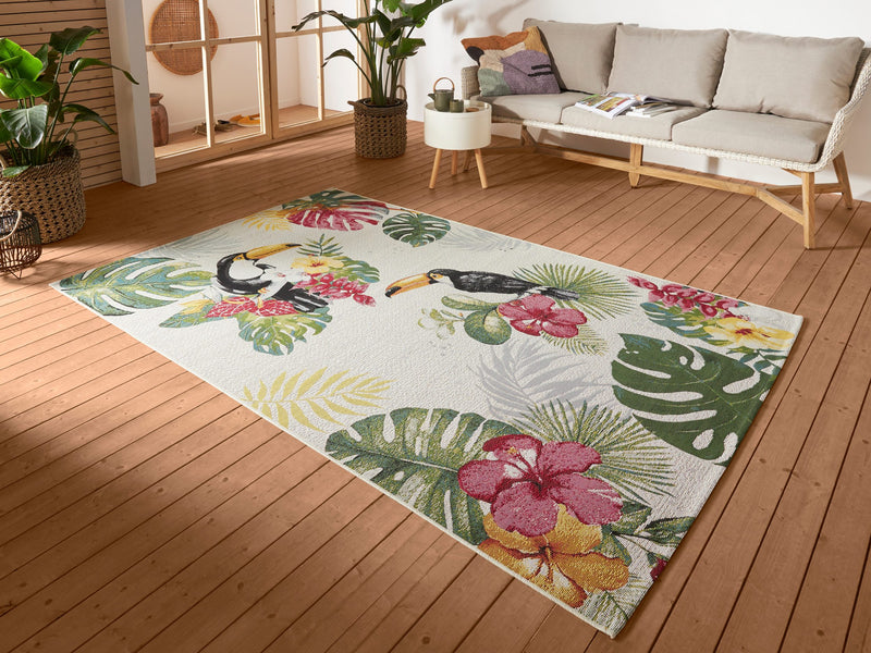 Covor pentru interior si exterior ”Tropical Dream” 80x165 cm - LunaHome.ro